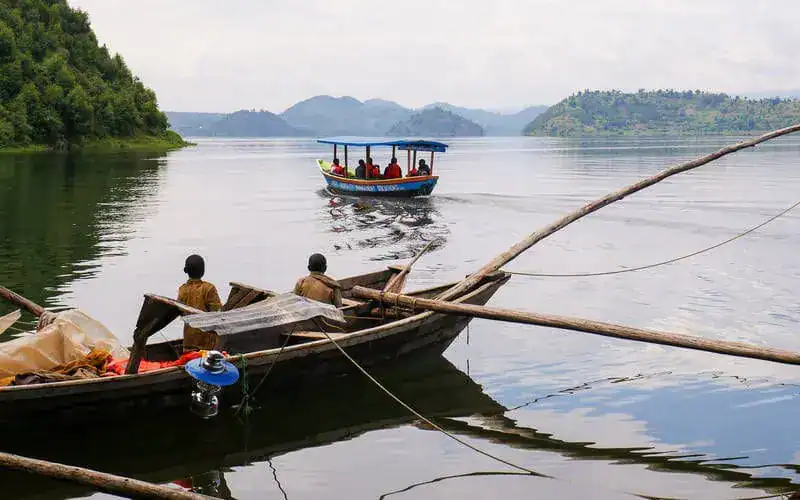 Boat Excursion on Lakes Burera and Ruhondo